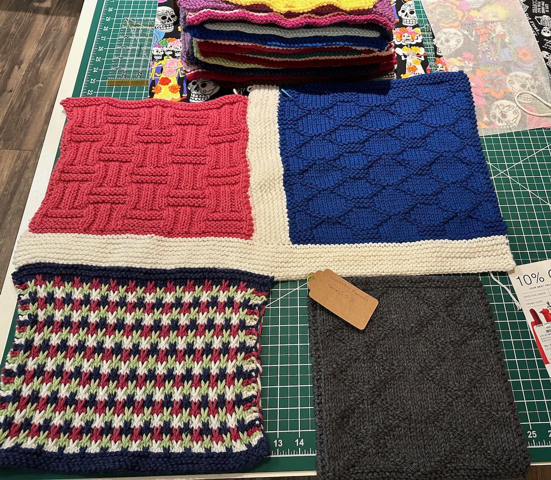 Bulky Swatch Blanket